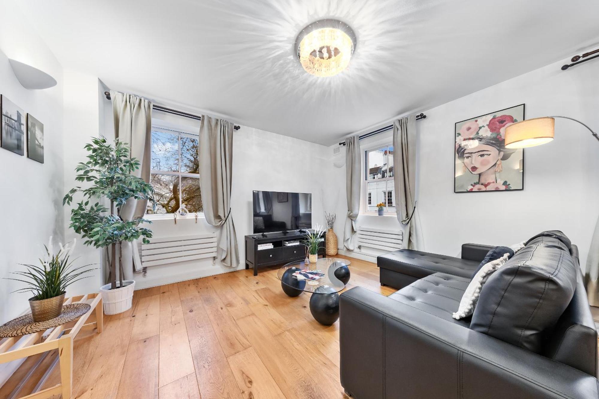 Charming Apartment By Hyde Park 伦敦 外观 照片
