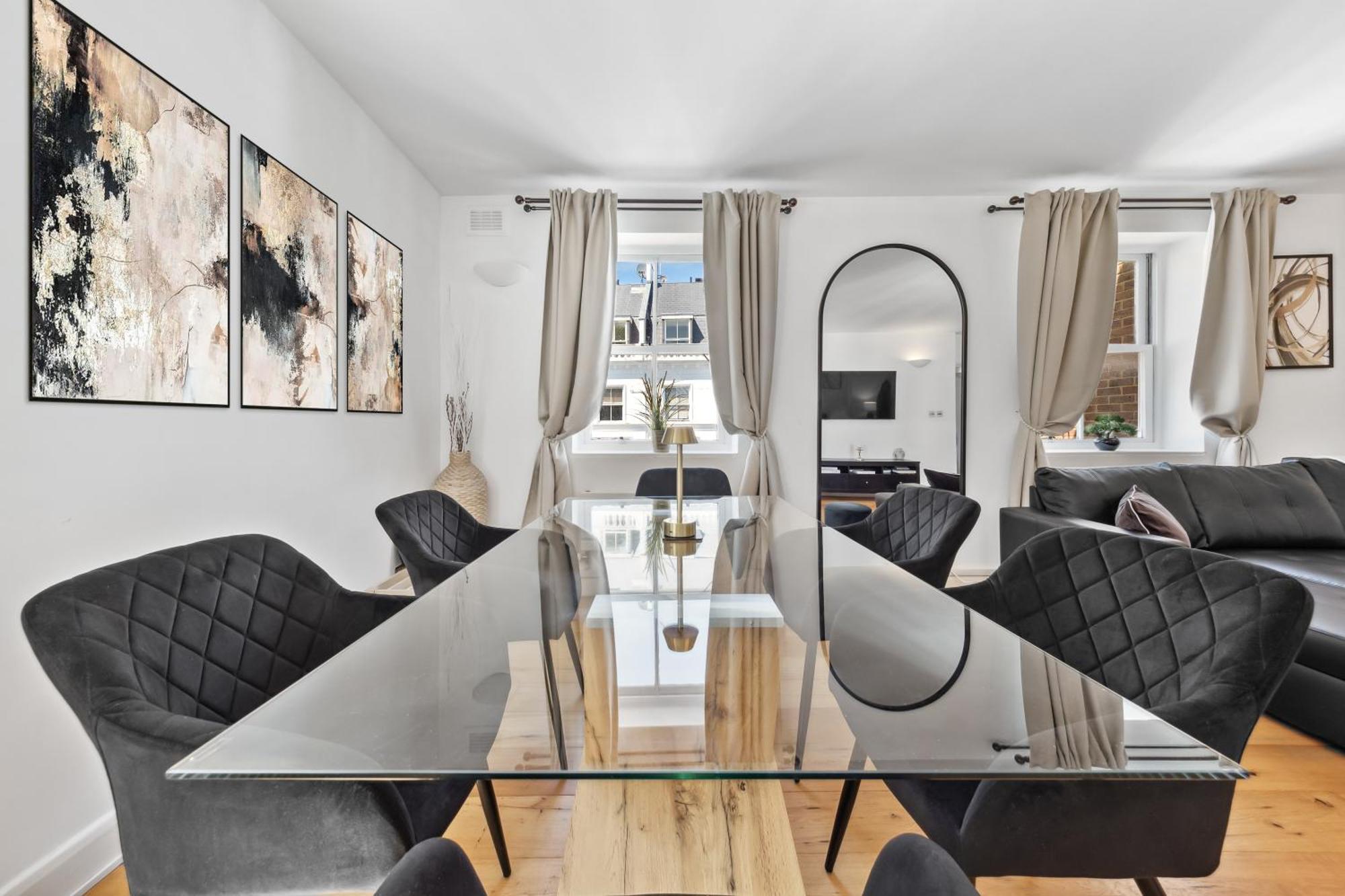 Charming Apartment By Hyde Park 伦敦 外观 照片